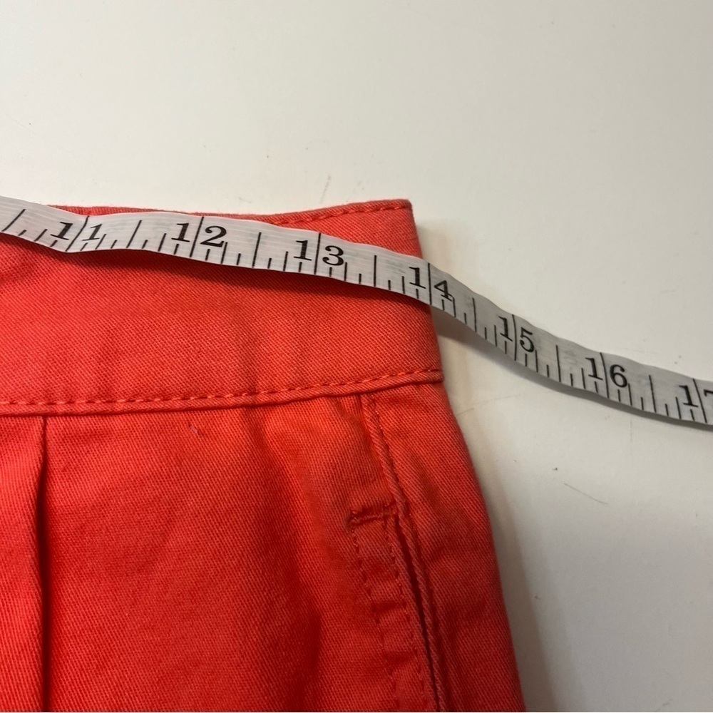 NWOT Urban Outfitters BDG High Waisted Button Fly Coral Orange Cotton Shorts-26 - Picture 7 of 9